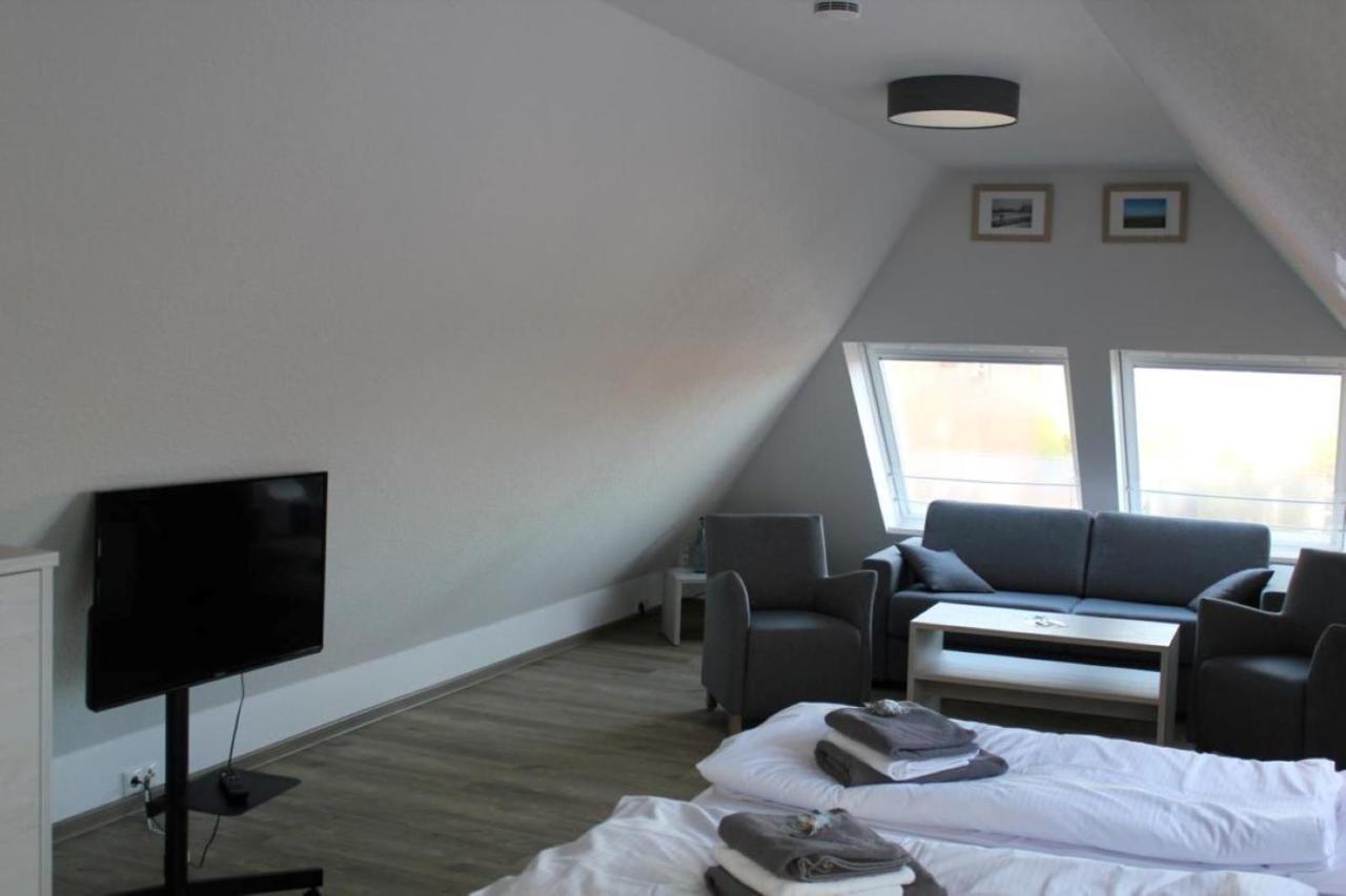 Hotel Pension Norddeich Exteriör bild
